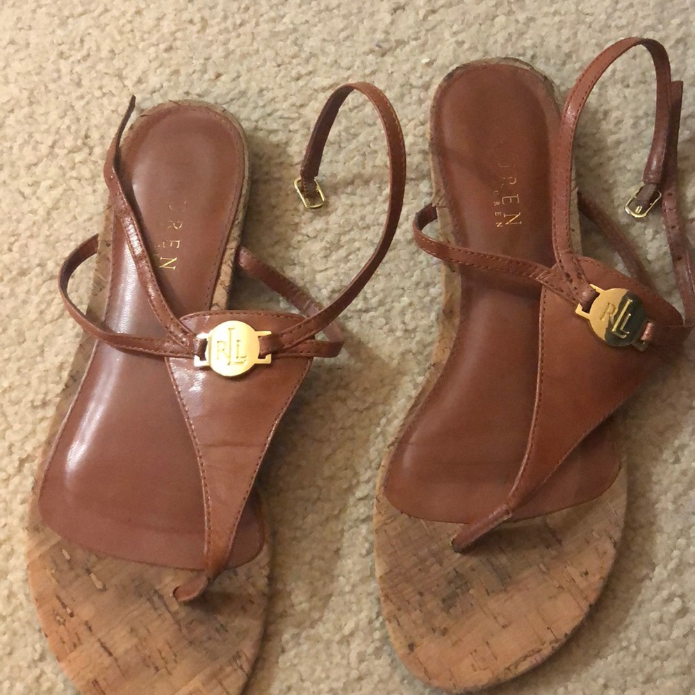 Ralph Lauren leather sandals